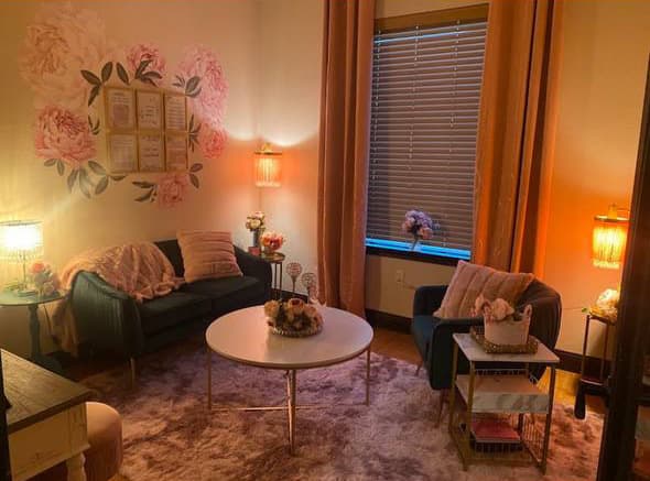 Therapy office interior in Mansfield TX